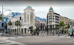 LA Bus Tours Beverly Hills on Rodeo Drive